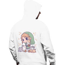 Load image into Gallery viewer, Daily_Deal_Shirts Pullover Hoodies, Unisex / Small / White Twilight Kittens
