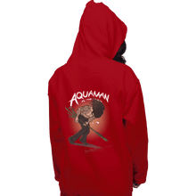 Load image into Gallery viewer, Shirts Pullover Hoodies, Unisex / Small / Red Arthur Curry VS The World