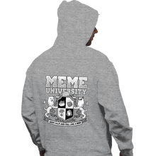 Load image into Gallery viewer, Secret_Shirts Pullover Hoodies, Unisex / Small / Sports Grey Meme University