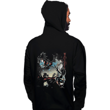 Load image into Gallery viewer, Shirts Pullover Hoodies, Unisex / Small / Black All For One