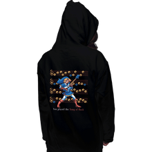 Load image into Gallery viewer, Shirts Pullover Hoodies, Unisex / Small / Black Song Of Rock