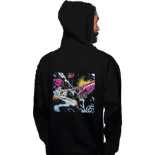 Load image into Gallery viewer, Shirts Zippered Hoodies, Unisex / Small / Black Creation Of Silver Surfer