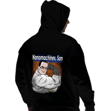 Load image into Gallery viewer, Daily_Deal_Shirts Pullover Hoodies, Unisex / Small / Black Nanomachines, Son