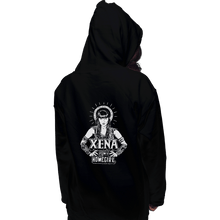Load image into Gallery viewer, Shirts Zippered Hoodies, Unisex / Small / Black Xena Is My Homegirl