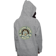 Load image into Gallery viewer, Daily_Deal_Shirts Pullover Hoodies, Unisex / Small / Sports Grey Emotional Support Monster
