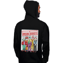 Load image into Gallery viewer, Shirts Pullover Hoodies, Unisex / Small / Black The Unusual Suspects