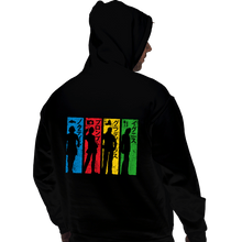 Load image into Gallery viewer, Shirts Pullover Hoodies, Unisex / Small / Black XV