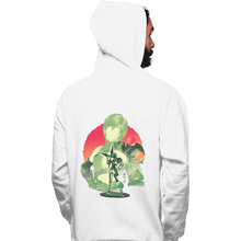 Load image into Gallery viewer, Daily_Deal_Shirts Pullover Hoodies, Unisex / Small / White Ninja Materia Hunter