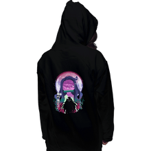 Load image into Gallery viewer, Daily_Deal_Shirts Pullover Hoodies, Unisex / Small / Black Demon  Nezuko
