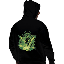 Load image into Gallery viewer, Shirts Zippered Hoodies, Unisex / Small / Black Alien Hero