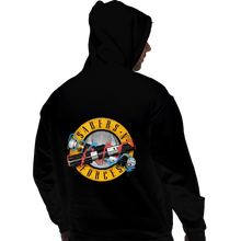 Load image into Gallery viewer, Daily_Deal_Shirts Pullover Hoodies, Unisex / Small / Black Sabers N Forces