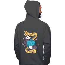 Load image into Gallery viewer, Daily_Deal_Shirts Pullover Hoodies, Unisex / Small / Charcoal Chaotic Trash
