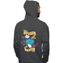 Load image into Gallery viewer, Daily_Deal_Shirts Pullover Hoodies, Unisex / Small / Charcoal Chaotic Trash