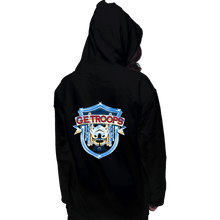 Load image into Gallery viewer, Daily_Deal_Shirts Pullover Hoodies, Unisex / Small / Black G.E. Troops