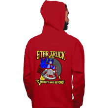 Load image into Gallery viewer, Secret_Shirts Pullover Hoodies, Unisex / Small / Red Startruck