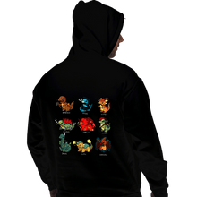 Load image into Gallery viewer, Shirts Pullover Hoodies, Unisex / Small / Black Dino Role Play