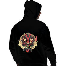 Load image into Gallery viewer, Shirts Pullover Hoodies, Unisex / Small / Black Nightbrother Oni Mask