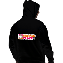 Load image into Gallery viewer, Shirts Pullover Hoodies, Unisex / Small / Black Sunken Place