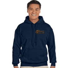 Load image into Gallery viewer, Sold_Out_Shirts Pullover Hoodies, Unisex / Small / Navy Giga Watts Garage