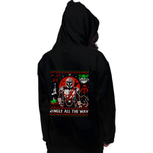 Load image into Gallery viewer, Secret_Shirts Pullover Hoodies, Unisex / Small / Black Jingle All The Way
