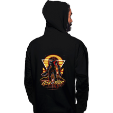 Load image into Gallery viewer, Shirts Pullover Hoodies, Unisex / Small / Black Retro War God