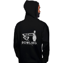 Load image into Gallery viewer, Shirts Pullover Hoodies, Unisex / Small / Black Fuck It Dude, Lets Go Bowling
