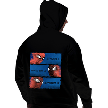 Load image into Gallery viewer, Daily_Deal_Shirts Pullover Hoodies, Unisex / Small / Black Spiders