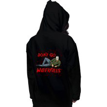 Load image into Gallery viewer, Shirts Pullover Hoodies, Unisex / Small / Black Don't Go Jason Waterfalls