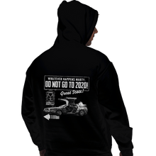 Load image into Gallery viewer, Shirts Pullover Hoodies, Unisex / Small / Black Whatever Happens Marty Don&#39;t Go To 2020
