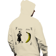 Load image into Gallery viewer, Shirts Pullover Hoodies, Unisex / Small / Sand The Olde Joke Of A Big Spoon And A Banana