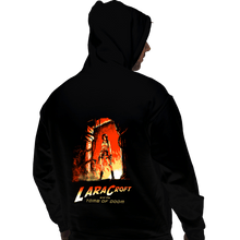 Load image into Gallery viewer, Shirts Pullover Hoodies, Unisex / Small / Black Indiana Croft