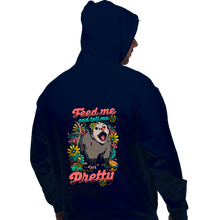Load image into Gallery viewer, Daily_Deal_Shirts Pullover Hoodies, Unisex / Small / Navy Pretty Hungry Possum