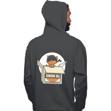 Load image into Gallery viewer, Shirts Pullover Hoodies, Unisex / Small / Charcoal Sneaky Kitty