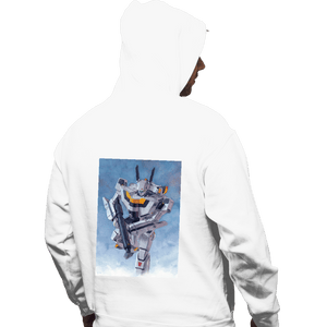 Daily_Deal_Shirts Pullover Hoodies, Unisex / Small / White VF-1S Watercolor
