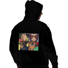 Load image into Gallery viewer, Shirts Zippered Hoodies, Unisex / Small / Black Cowboyz