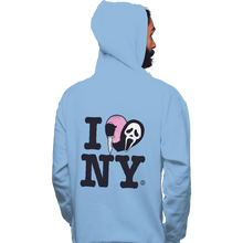 Load image into Gallery viewer, Daily_Deal_Shirts Pullover Hoodies, Unisex / Small / Royal Blue Ghostface Loves NY