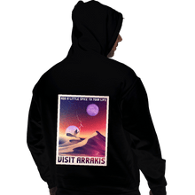 Load image into Gallery viewer, Secret_Shirts Pullover Hoodies, Unisex / Small / Black Planet Arrakis