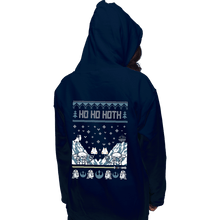Load image into Gallery viewer, Shirts Pullover Hoodies, Unisex / Small / Navy Ho Ho Hoth