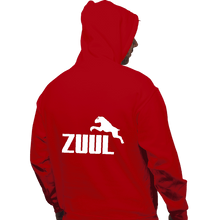 Load image into Gallery viewer, Shirts Pullover Hoodies, Unisex / Small / Red Zuul Athletics