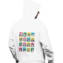 Load image into Gallery viewer, Daily_Deal_Shirts Pullover Hoodies, Unisex / Small / White Slayer Faces