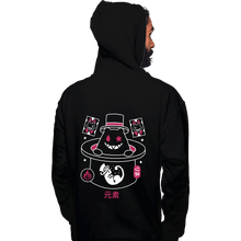 Load image into Gallery viewer, Secret_Shirts Pullover Hoodies, Unisex / Small / Black Magician Hat Monster!