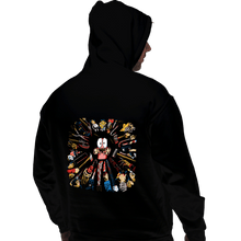 Load image into Gallery viewer, Daily_Deal_Shirts Pullover Hoodies, Unisex / Small / Black Courage Wick