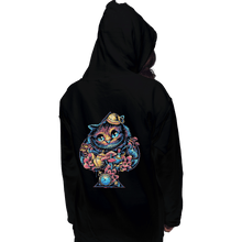 Load image into Gallery viewer, Shirts Pullover Hoodies, Unisex / Small / Black Mysterious Spade
