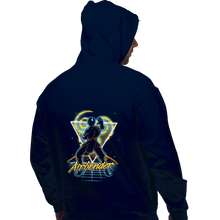 Load image into Gallery viewer, Shirts Pullover Hoodies, Unisex / Small / Navy Retro Airbender