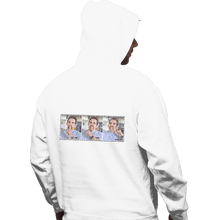 Load image into Gallery viewer, Shirts Pullover Hoodies, Unisex / Small / White Shhhh
