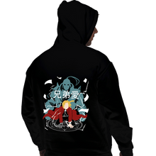 Load image into Gallery viewer, Shirts Pullover Hoodies, Unisex / Small / Black Brotherhood