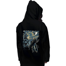 Load image into Gallery viewer, Shirts Zippered Hoodies, Unisex / Small / Black Starry Remake