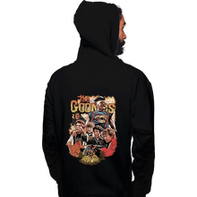 Load image into Gallery viewer, Secret_Shirts Pullover Hoodies, Unisex / Small / Black Goonies