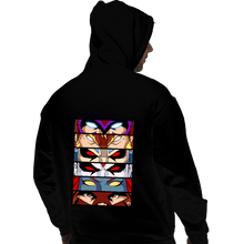 Load image into Gallery viewer, Shirts Pullover Hoodies, Unisex / Small / Black Evil Mutant Eyes