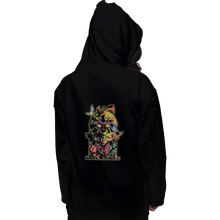 Load image into Gallery viewer, Shirts Pullover Hoodies, Unisex / Small / Black Skull Kid Crew